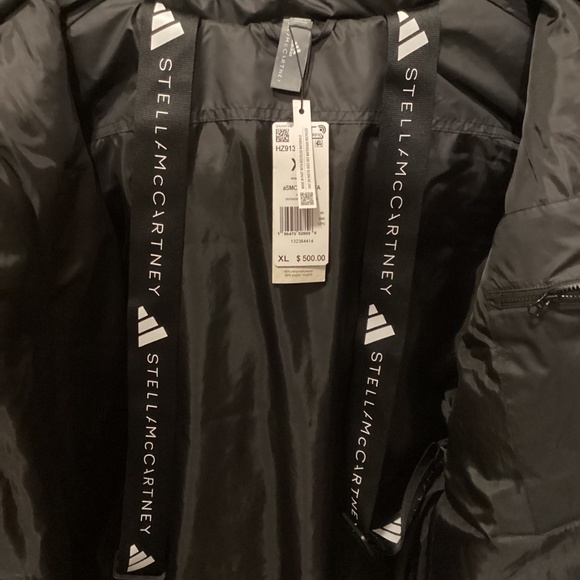 adidas by Stella McCartney Longline WIND.RDY Puffer Jacket, size XL - Picture 4 of 16